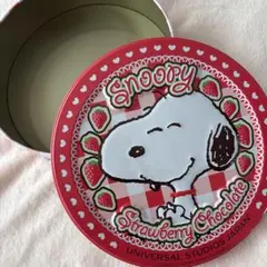 スヌーピー　お菓子の空き缶　ユニバーサルスタジオジャパ　お土産　PEANUT