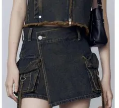 EMODA カーゴラップショートパンツ