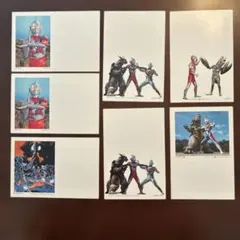 未使用　ウルトラマン ポストカード 7枚セット
