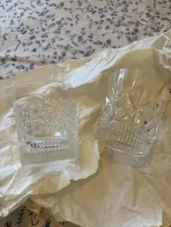 HOYA クリスタル　ロックグラス　セット