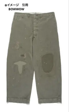 BOW WOW M43 HBT COMBAT TROUSERS オリーブグリーンのサムネイル