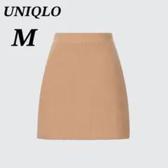 ユニクロ　プレミアムラムミニスカート　ウール　Aライン　ミニマル　リラックス