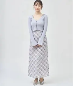 31 Sons de mode ニットカーデセットキャミワンピース