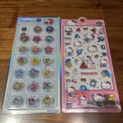 キティ　おはじきシール　ボンボンドロップシール