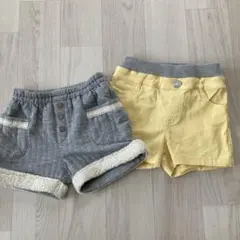 女の子　短パン　ショートパンツ　120cm&130cmまとめ売り