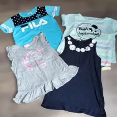 140センチ　ティシャツ4枚まとめ売り
