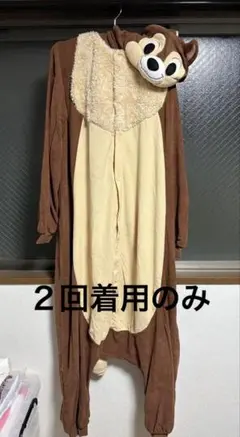 ディズニー着ぐるみ　チップとデール2点セット　大人用