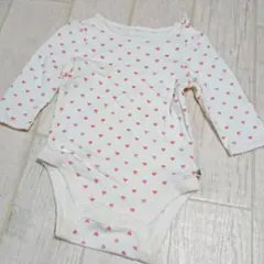babyGAP ロンパース 肌着 ハート柄 70
