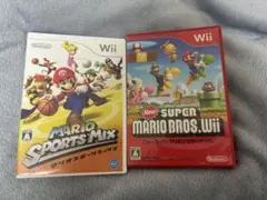 マリオスポーツミックス & New スーパーマリオブラザーズ Wii 即購入⭕️