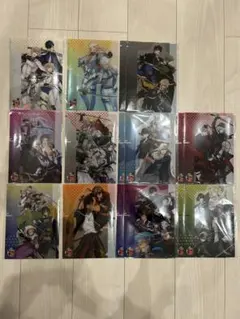 刀剣乱舞 セブンイレブン限定 クリアファイル　コンプリート全11種　計16枚