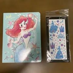 アリエルふせん 付箋 リトルマーメイド ディズニーDisneyディズニーストア
