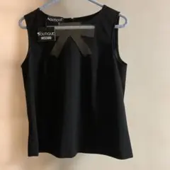 ノースリーブブラウス ブティックモスキーノ Moschino ノースリーブ ブラウス | ブラック | FARFETCH JP