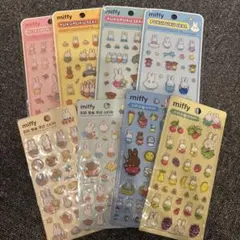 ミッフィー ぷくぷくシール