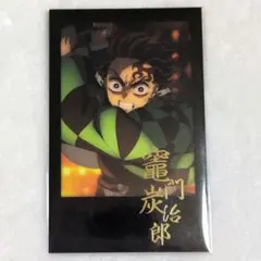 鬼滅の刃 ダイニング お楽しみくじ 箔押しチェキ風ブロマイド 竈門炭治郎