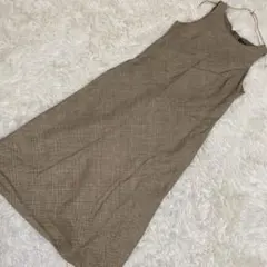 RALPH LAUREN チェックワンピース ブラウン 9号 キレイめ 上品