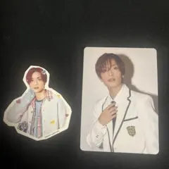 なにわ男子　高橋恭平　フレークシール+トレーディングカード