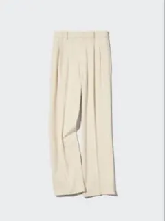 UNIQLO タックワイドパンツ