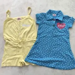 ANAPKIDS アナップキッズ ワンピース オールインワン 110 2点セット