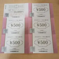 JR九州　株主優待券