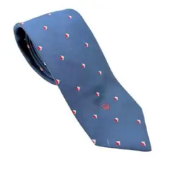 クリスチャンディオール ディオール ネクタイ 紺色系 ネイビー系 ドット柄