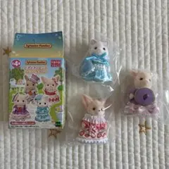 シルバニアくじ どきどきフレンズ-ティータイム- 人形3体セット