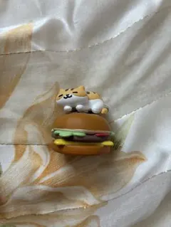 ダブルジャックでねこあつめ しろきじさん＆バーガークッション　ねこあつめ
