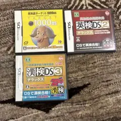 ニンテンドーDS ソフト 3本セット