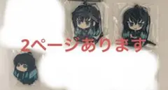 鬼滅の刃 時透無一郎 ぺたん娘 ばんちょうこう スクエア缶バッジラバーストラップ