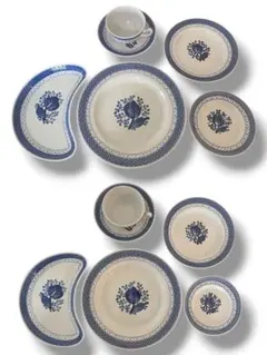 ウェッジウッド　 BOKHARA ボカラ 6客フルセット 黒壺 ウェッジウッド WEDGWOOD BOKHARA ボカラ 6客フルセット 黒壺 - メルカリ