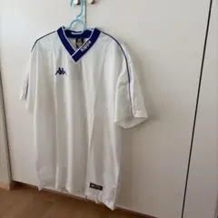 Kappa サッカーシャツ ホワイト ブルーのサムネイル