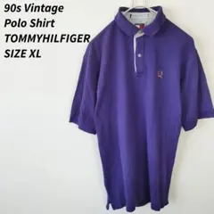 90s vintage TOMMYHILFIGER ポロシャツ 半袖シャツ