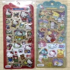 なんける様専用　サンリオ ドロップジュエリーシール　集合　キティ　2枚セット