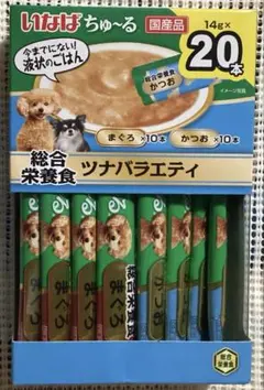 いなば ちゅーる 総合栄養食 ツナバラエティ 20本のサムネイル