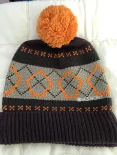 SESSIONS ニット帽 ポンポン付き O/S