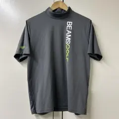 BEAMS GOLF モックネックシャツ グレー Mサイズのサムネイル