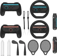 14-in-1 Switch 2用スポーツアクセサリーキット - ステアリング同