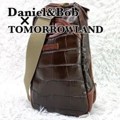 希少✨ダニエルアンドボブ ウエストポーチ ボディーバッグ レザー ダークブラウン 2026年最新】Daniel & Bob カラー：ブラウン系 メンズ ボディバッグ