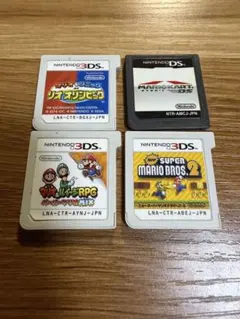 マリオシリーズ 3DSソフト4本セット F