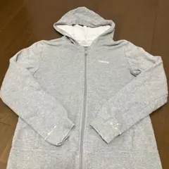 adidasパーカーグレー