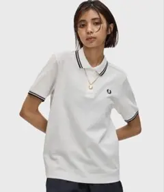 FRED PERRY Shirt - G3600 UK8 ホワイト