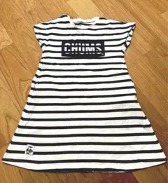 CHUMS ワンピース　ボーダー　半袖のサムネイル