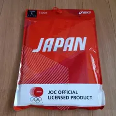 新品未開封 アシックス 東京2020公式 JOCエンブレム Tシャツ Lサイズ