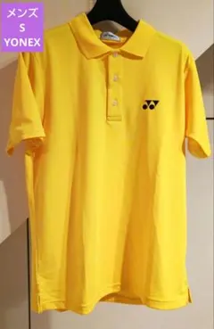 YONEX S ポロシャツ メンズ スポーツ テニス バドミントン イエロー
