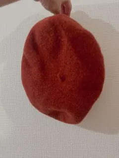 milsa ベレー帽　オレンジレッドのサムネイル
