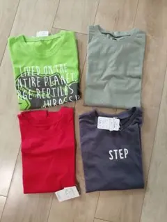 未使用　Tシャツ　４点セット　入園準備　入学準備