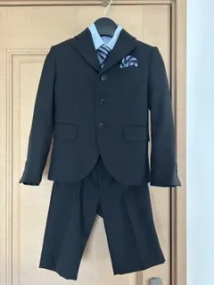 フォーマルスーツ 120cm 5点セット　オリバーハウス　黒