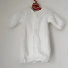 ホワイト ツーウェイ・ドレスオール 50-60cm