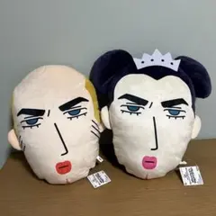 クレヨンしんちゃん ヘンダーランドの大冒険 マカオとジョマ フェイス型ぬいぐるみ