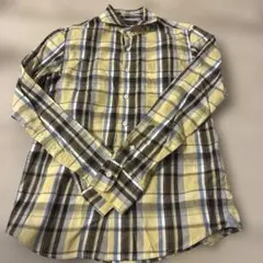 nanouniverse チェックシャツ