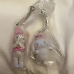 サンリオキャラクターズ　ミニチュアチャーム　　シナモン　マイメロ